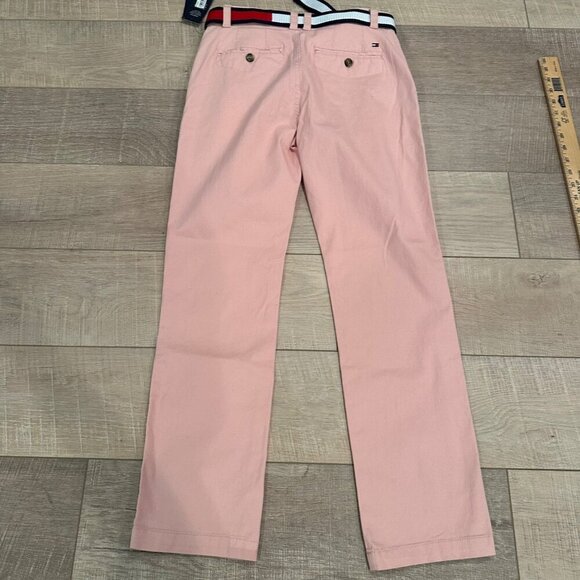 TOMMY HILFIGER BOYS PINK DRESS PANTS STRETCH SIZE 16 NEW - Picture 7 of 9